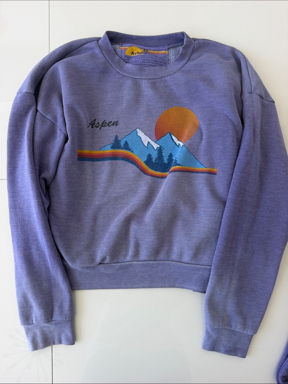 Aviator Nation Purple 'Aspen' Mountain Set - Picture 9 of 12
